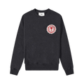 Ami France Patch Sweatshirt "Anthracite"