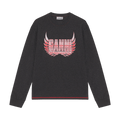 GANNI Long-Sleeve T-shirt "Phantom"