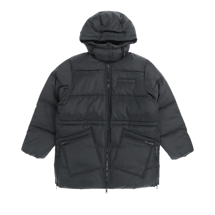 GANNI Tech Puffer Oversized Midi Jacket "Phantom"