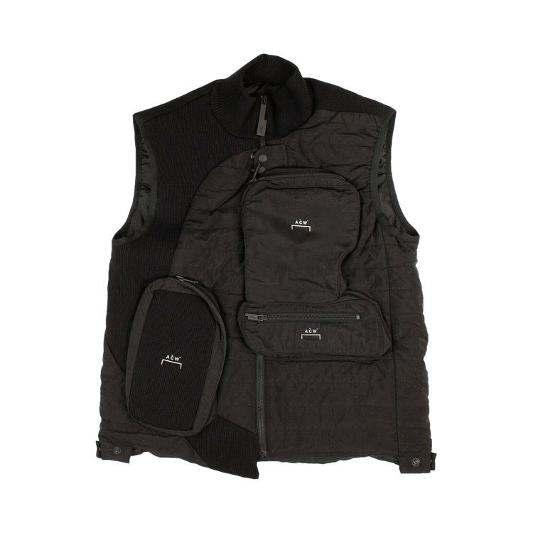 A-Cold-Wall* Down Turtleneck Vest "Black"