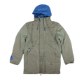 A-Cold-Wall* Iridescent Logo Hooded Puffer Coat "Grey"