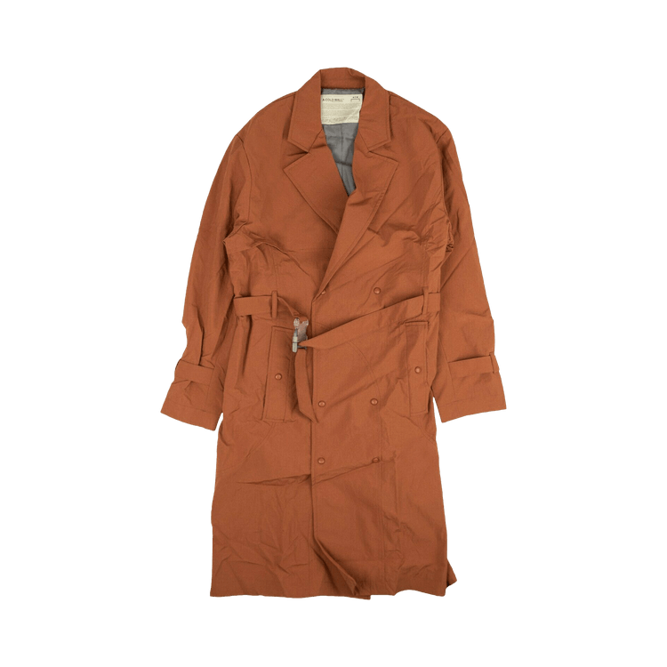 A-Cold-Wall* Belted Trench Coat "Rust"