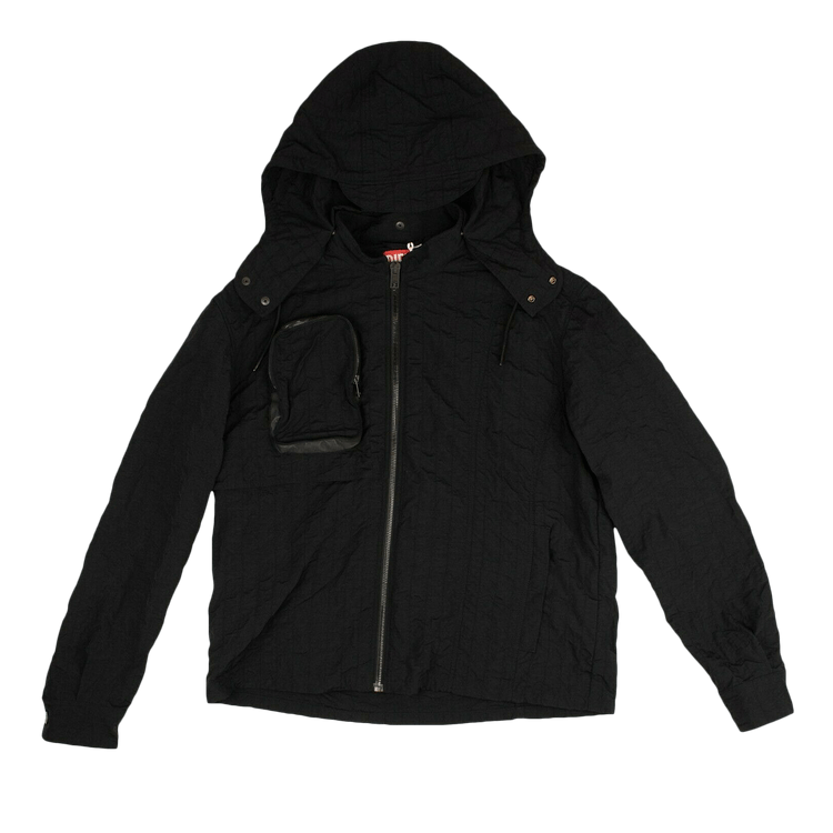 A-Cold-Wall* Assymetric Windbreaker Jacket "Black"