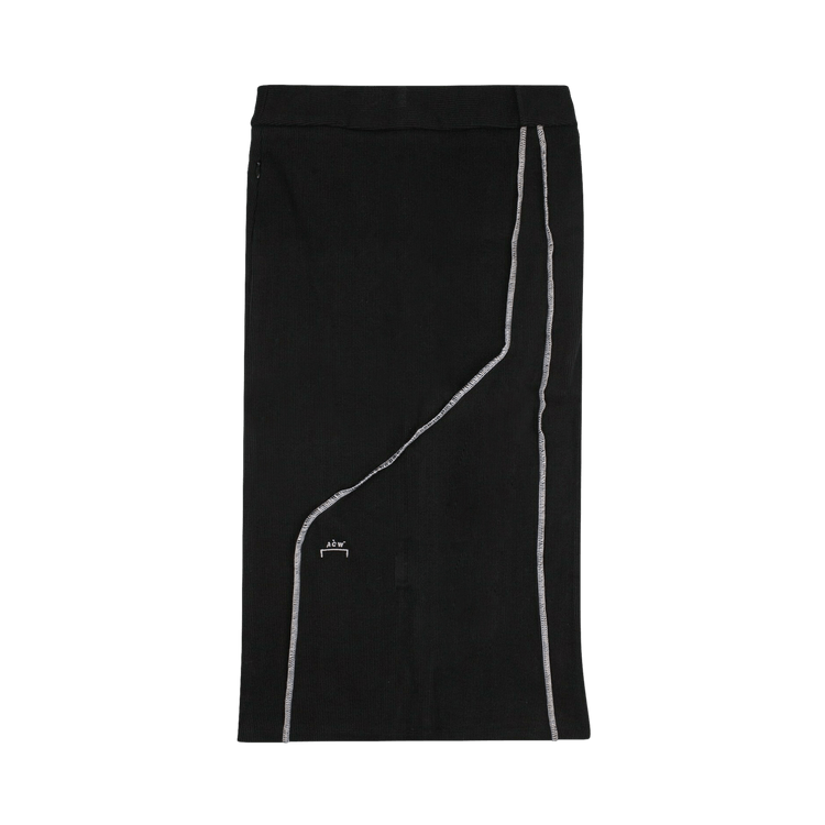 A-Cold-Wall* Ribbed Fitted Pencil Skirt "Black"