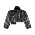 A-Cold-Wall* Asymmetrical Shiny Field Jacket "Navy"