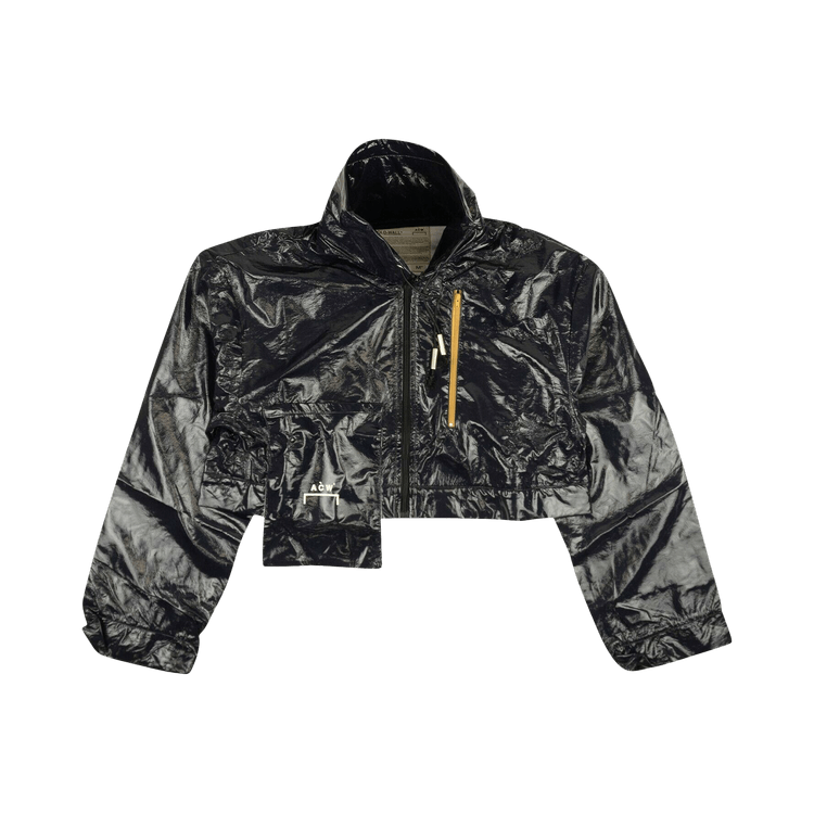 A-Cold-Wall* Asymmetrical Shiny Field Jacket "Navy"