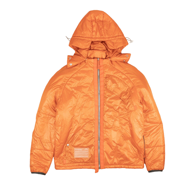 A-Cold-Wall* Zip Up Hooded Jacket "Orange"