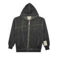 A-Cold-Wall* Faded Zip Up Logo Hoodie "Grey"