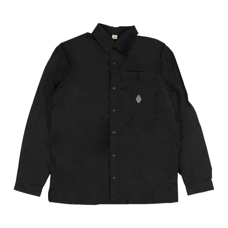 A-Cold-Wall* Nylon Button Down Shirt "Black"
