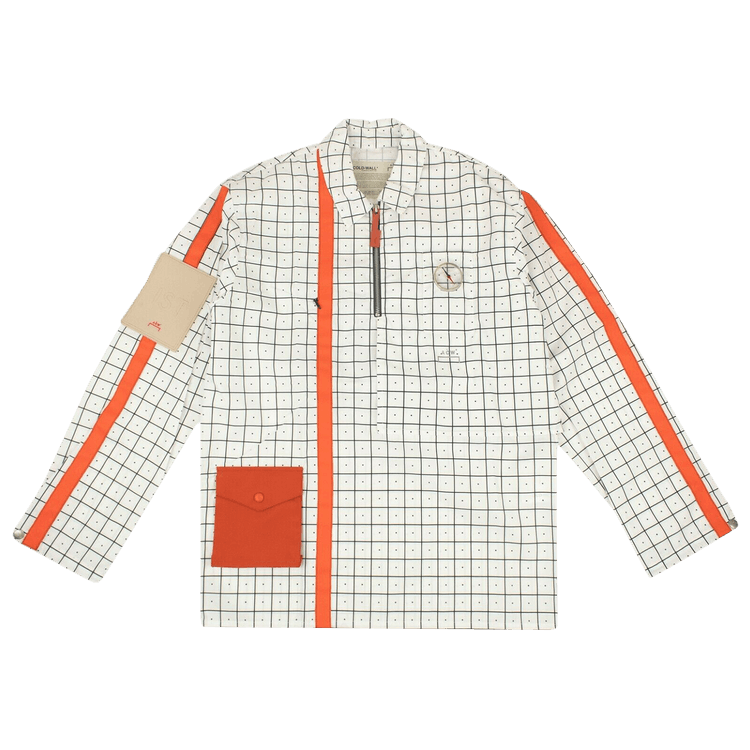A-Cold-Wall* Stripe Collar Shirt "White"