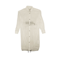 A-Cold-Wall* Sheer Nylon Button Down Shirt "White"