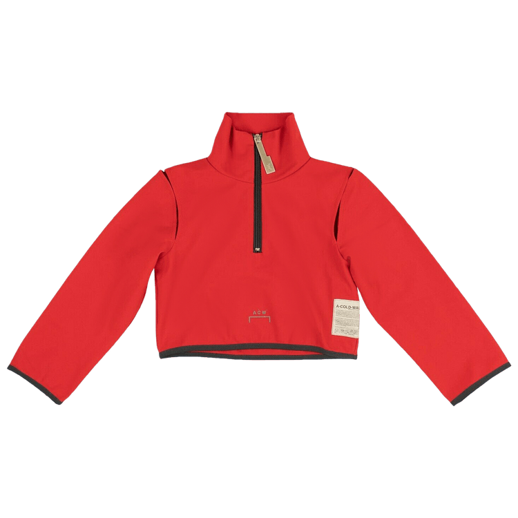 A-Cold-Wall* Cropped Track Top "Red"