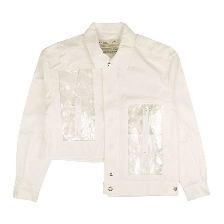 A-Cold-Wall* Window Pocket Button Down Shirt "White"