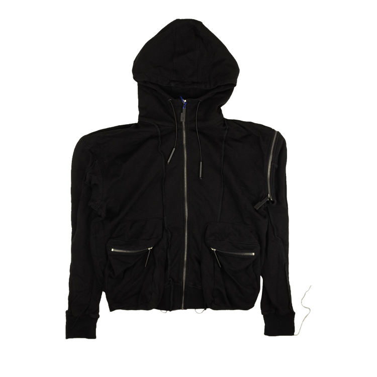 A-Cold-Wall* Zip Up Hoodie "Black"