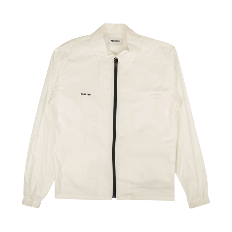 Ambush Zip Pocket Shirt Jacket "White"