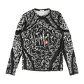 Charles Jeffrey Loverboy Scribble Sports Top "Black"