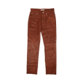 Helmut Lang Masc Hi Straight Leather Pant "Tobacco"