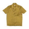 Helmut Lang Organza Silk Button Down Shirt "Yellow"