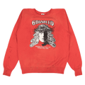 SAINT Mxxxxxx Godspeed Raglan Crewneck Sweatshirt "Red"