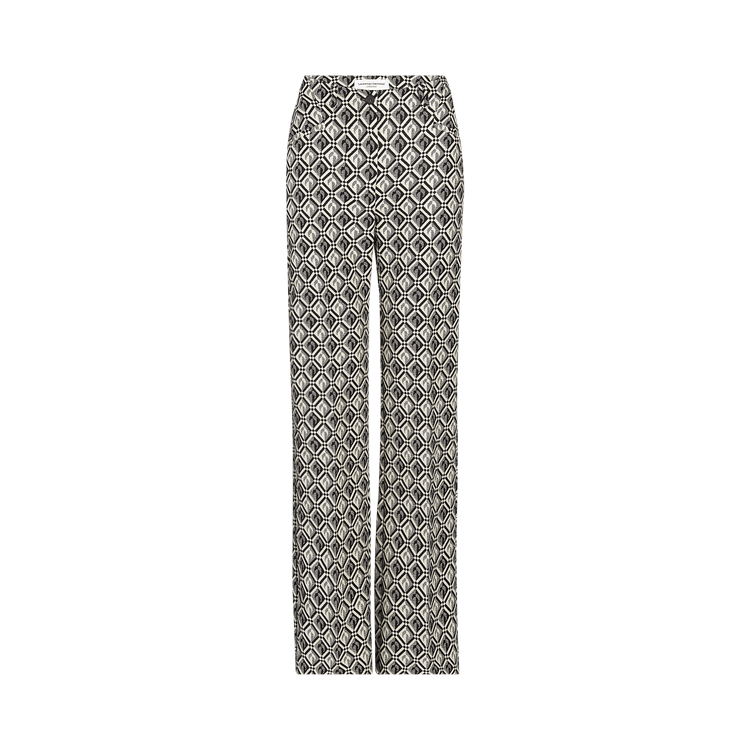 Marine Serre Moon Diamant Dry Fit Trousers "Black"