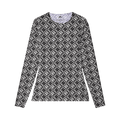Marine Serre Moon Diamant Relaxed Blazer "Black"