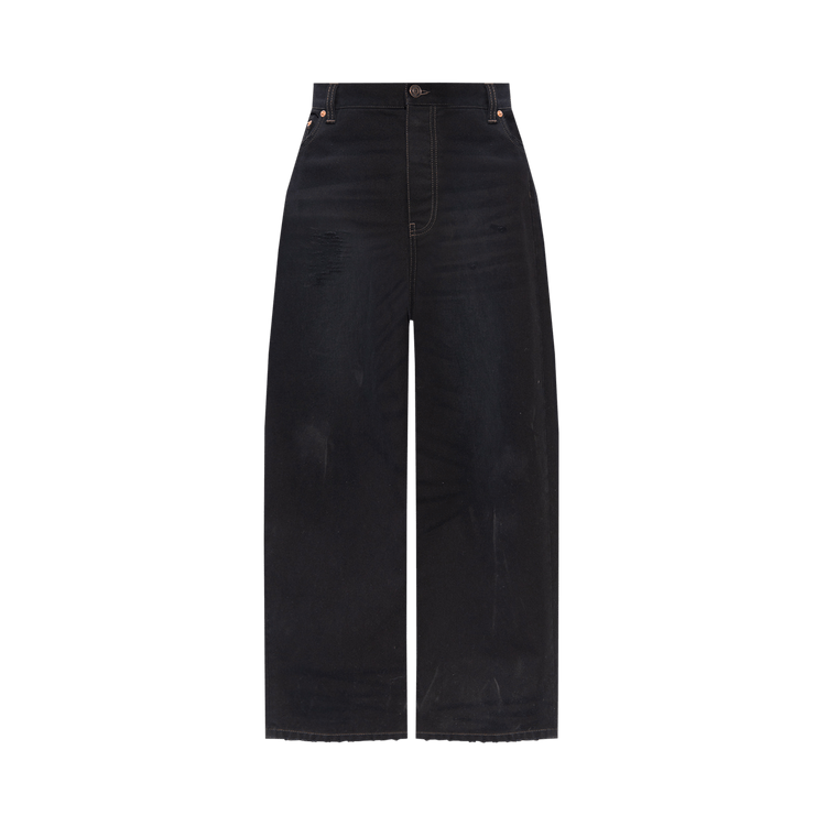 Balenciaga Large Baggy Jeans "Matte Black"