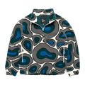 Parra Amethist Geode Polar Fleece Pullover "Stone Blue"