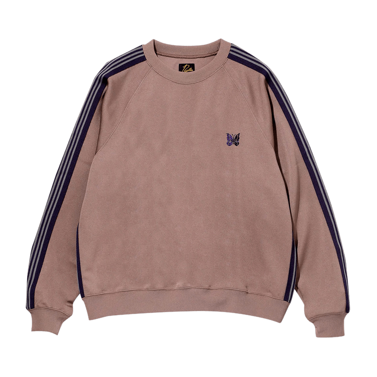 Needles Track Crewneck Shirt "Taupe"