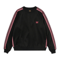 Needles Track Crewneck Shirt "Faded Black"