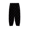 Needles Zipped Track Pant "Black/Purple"