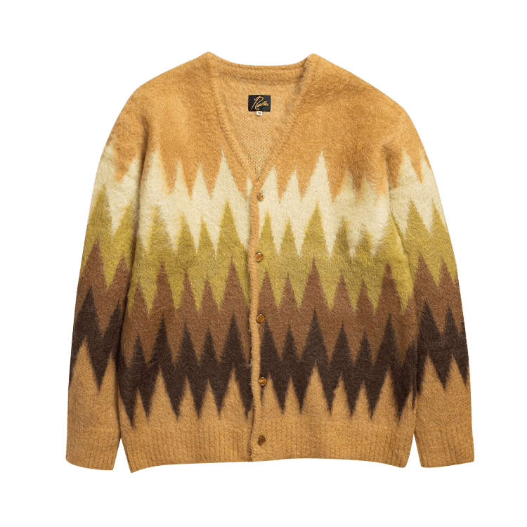 Needles Mohair Cardigan "Taupe"