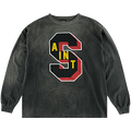 SAINT Mxxxxxx Saint Tears Long-Sleeve Tee "Black"