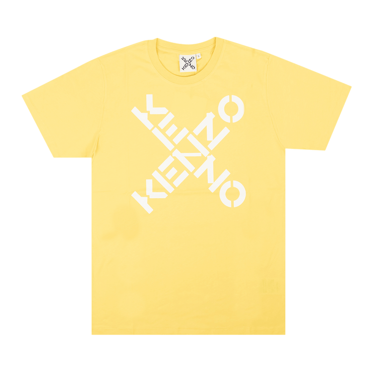 Kenzo Big X Short-Sleeve T-Shirt "Yellow"