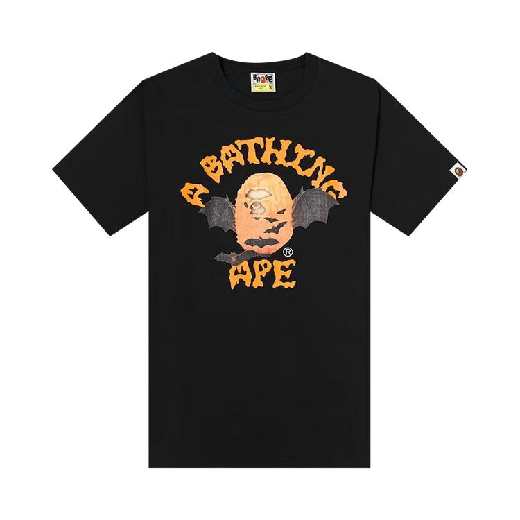 BAPE A Bathing Ape Halloween College Tee "Black"