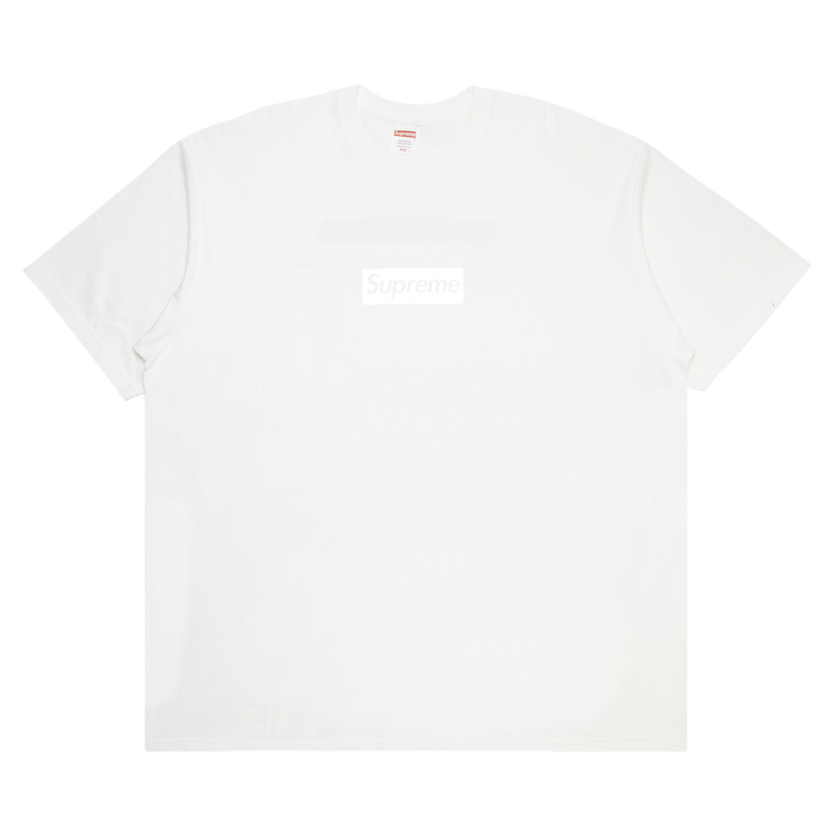 Supreme Chicago Box Logo Tee "White"