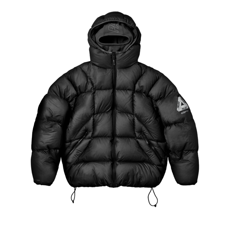 Palace Pertex Frost Balaclava Puffa "Black"