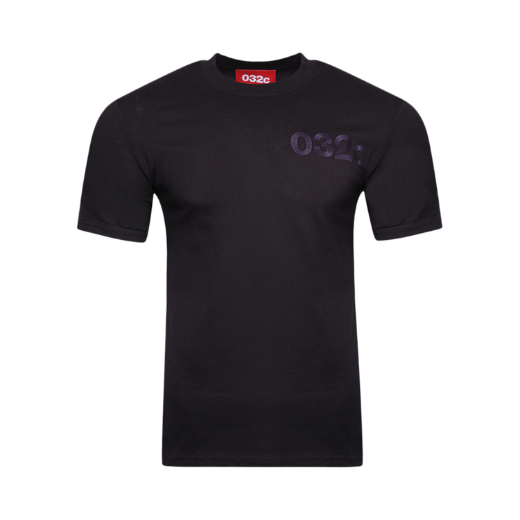 032C Classic Logo Tee "Dark Plum"