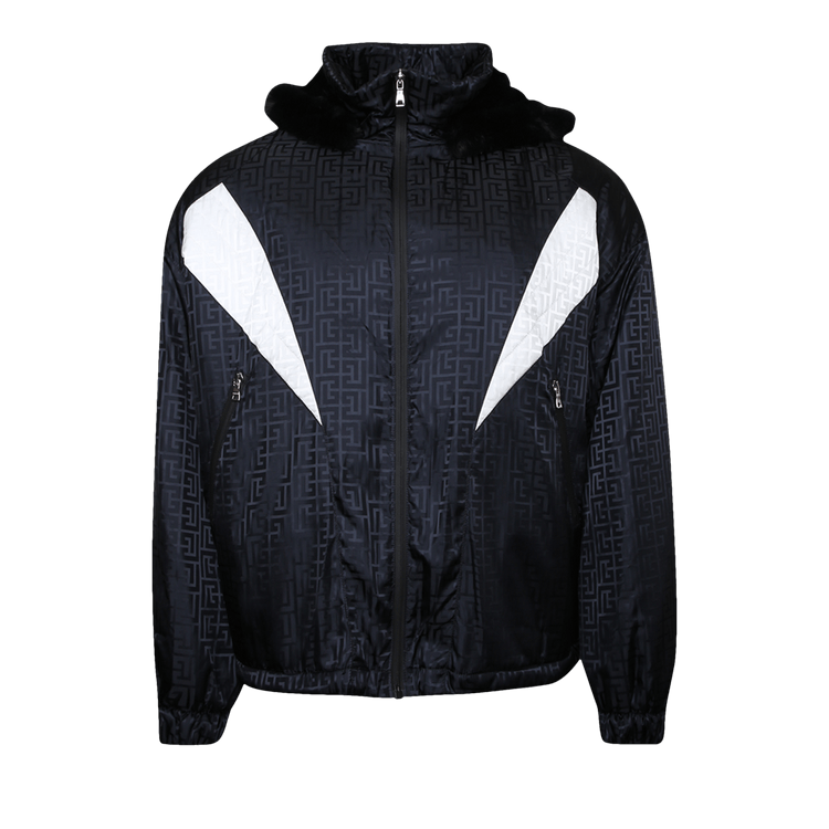 Balmain Monogram Track Jacket "Noir"