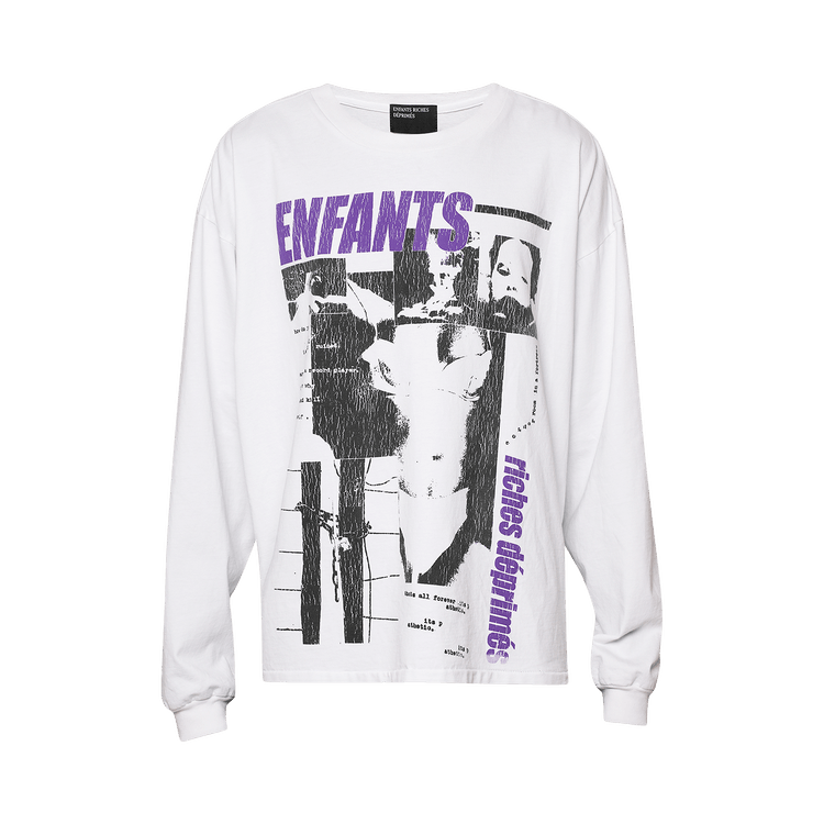 Enfants Riches Déprimés Vol. IV Long-Sleeve T-Shirt "White/Multicolor"