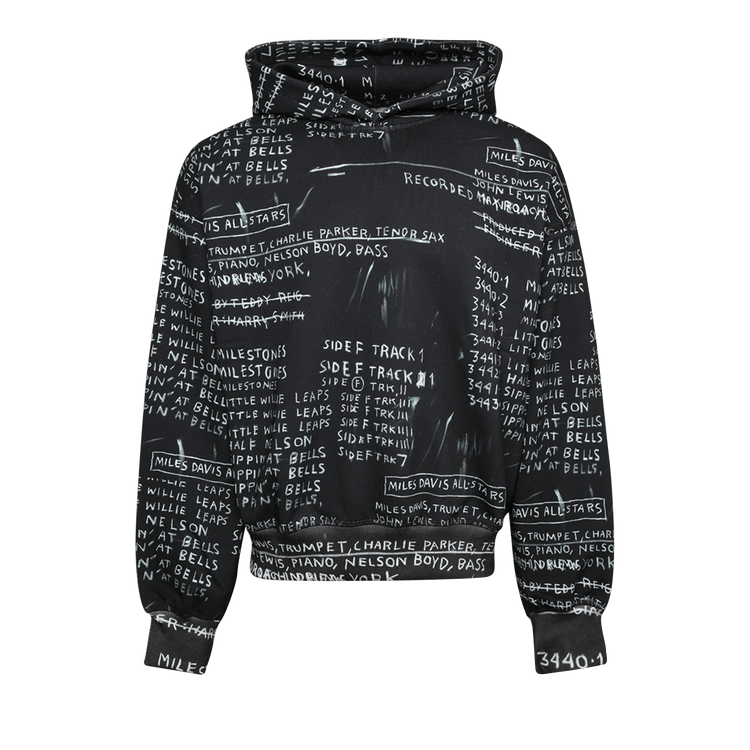 MISBHV Basquiat Edition Discography II Hoodie "Black"