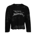 MISBHV Basquiat Edition Venus Madonna Destroyed Knit "Black"
