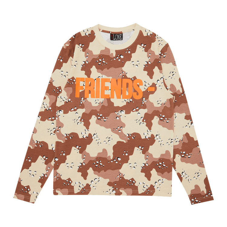 Vlone Friends Desert Camo Long-Sleeve "Sand"