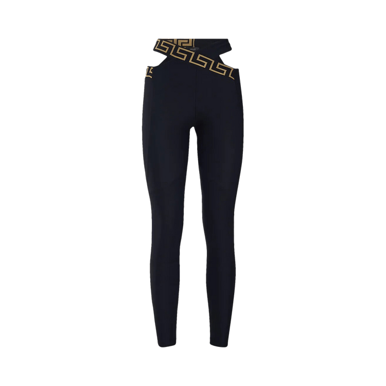 Versace Lycra Leggings "Black"