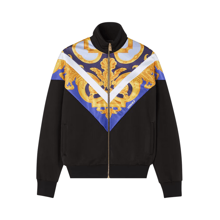 Versace Track Jacket "Navy/Cobalt/Gold"