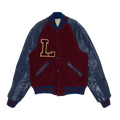 Vintage Letterman Jacket "Burgundy/Navy", From the Closet of ASAP Nast