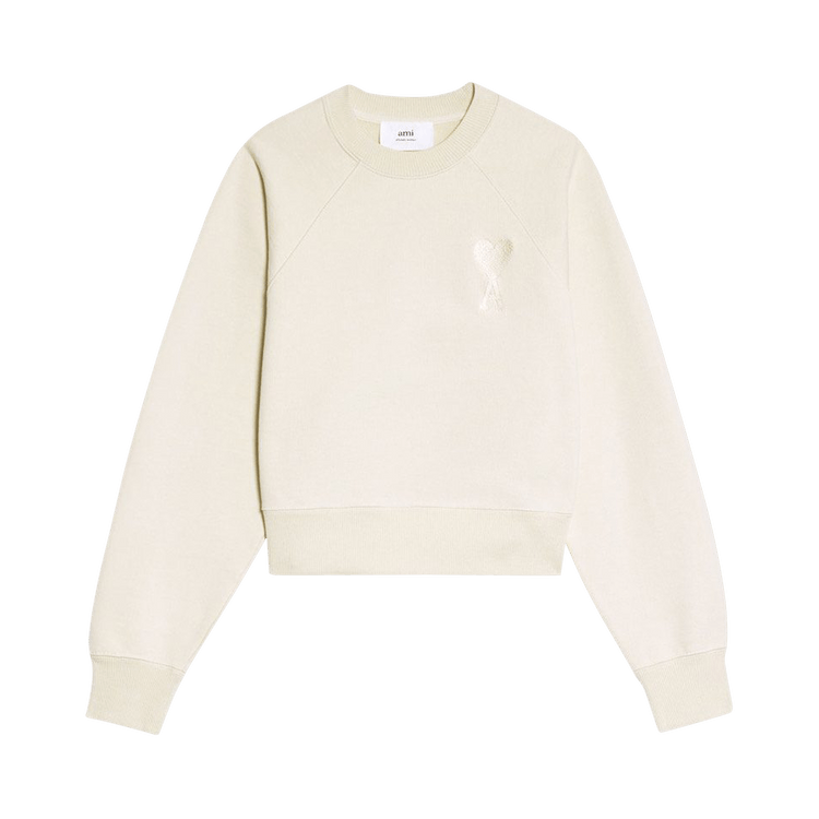 Ami Tonal Big Sweatshirt "Off White"