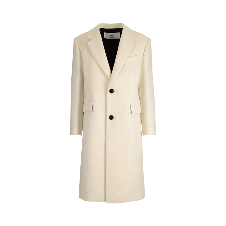 Ami Structured Coat "Beige"