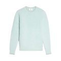 Ami Brushed Crewneck Sweater "Pale Green"