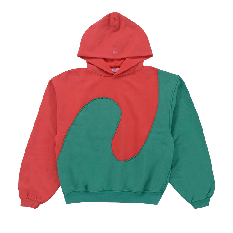 ERL Swirl Hoodie "Red/Green"