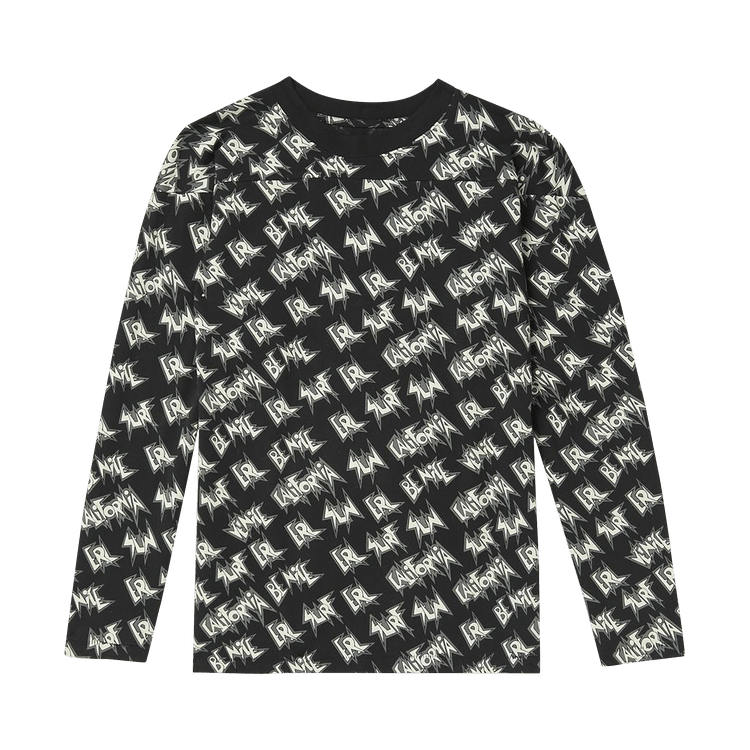 ERL Sunscreen Long-Sleeve T-Shirt "Black"